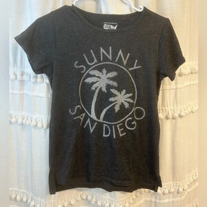 Local pride sunny San Diego gray t shirt size XS